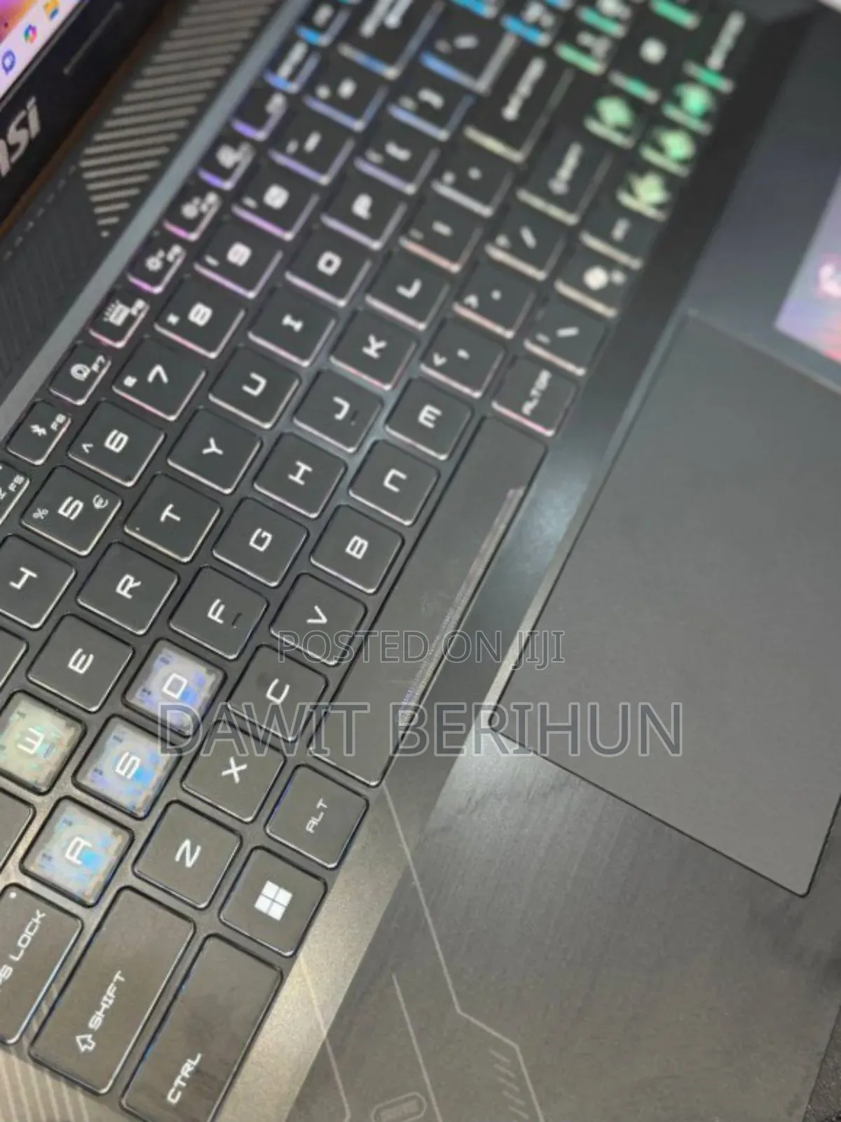 New Laptop MSI 16GB Intel Core I7 SSD 1T