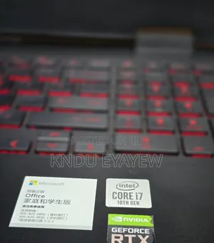 New Laptop HP Omen 15 16GB Intel Core I7 SSD 512GB