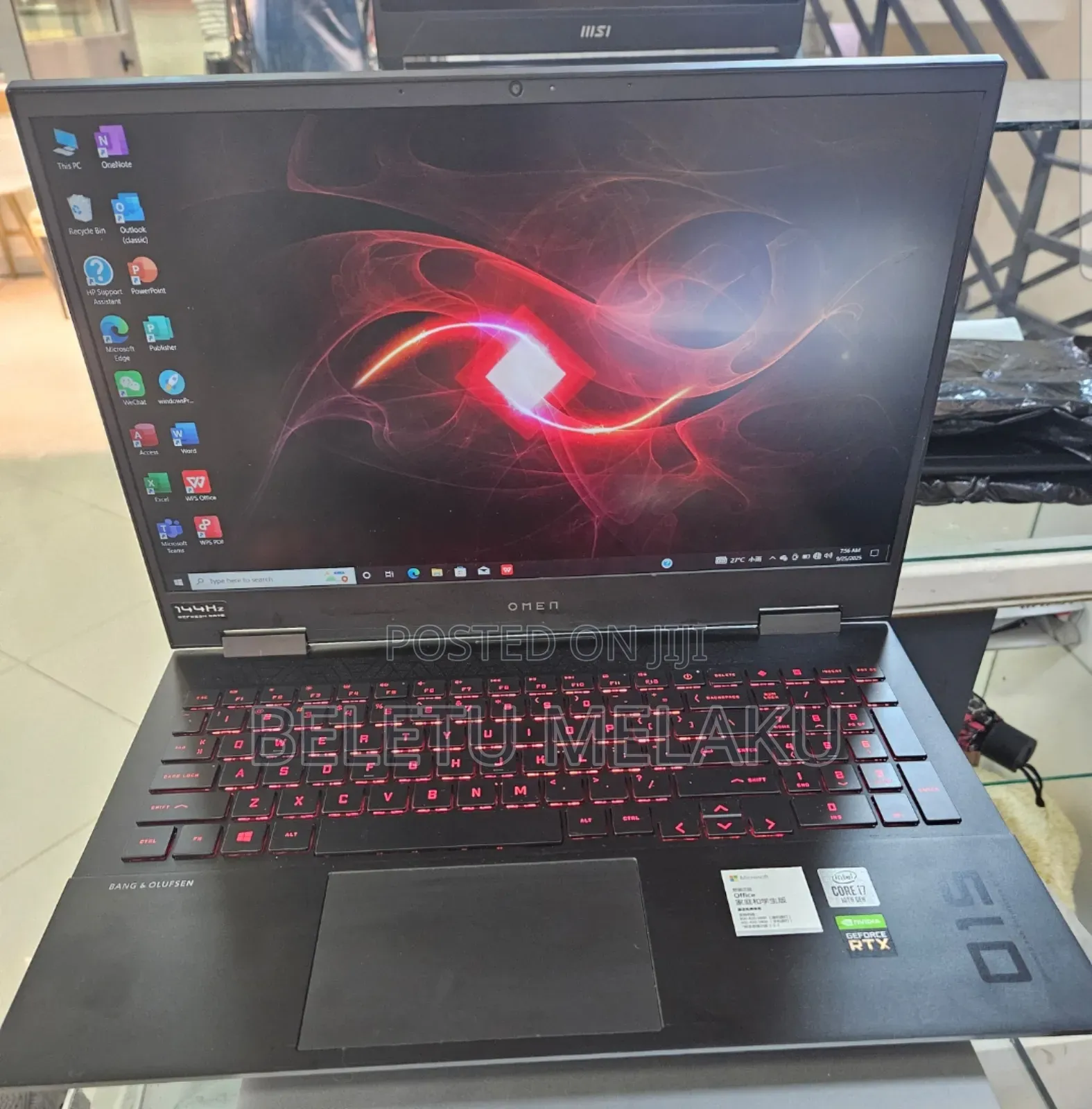New Laptop HP Omen 15 16GB Intel Core I7 SSD 512GB