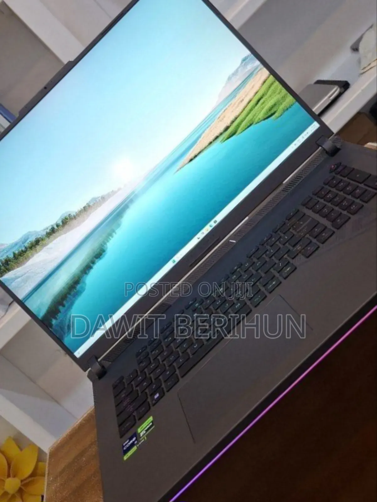 New Laptop Asus ROG Strix G17 64GB Intel Core I9 SSD 2T