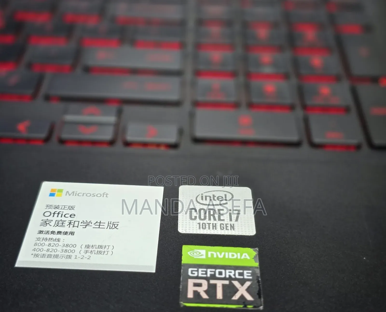 New Laptop HP Omen 15 16GB Intel Core I7 SSD 512GB