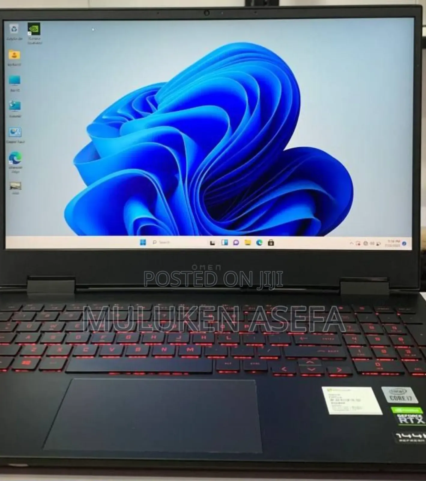 New Laptop HP Omen 15 16GB Intel Core I7 SSD 512GB