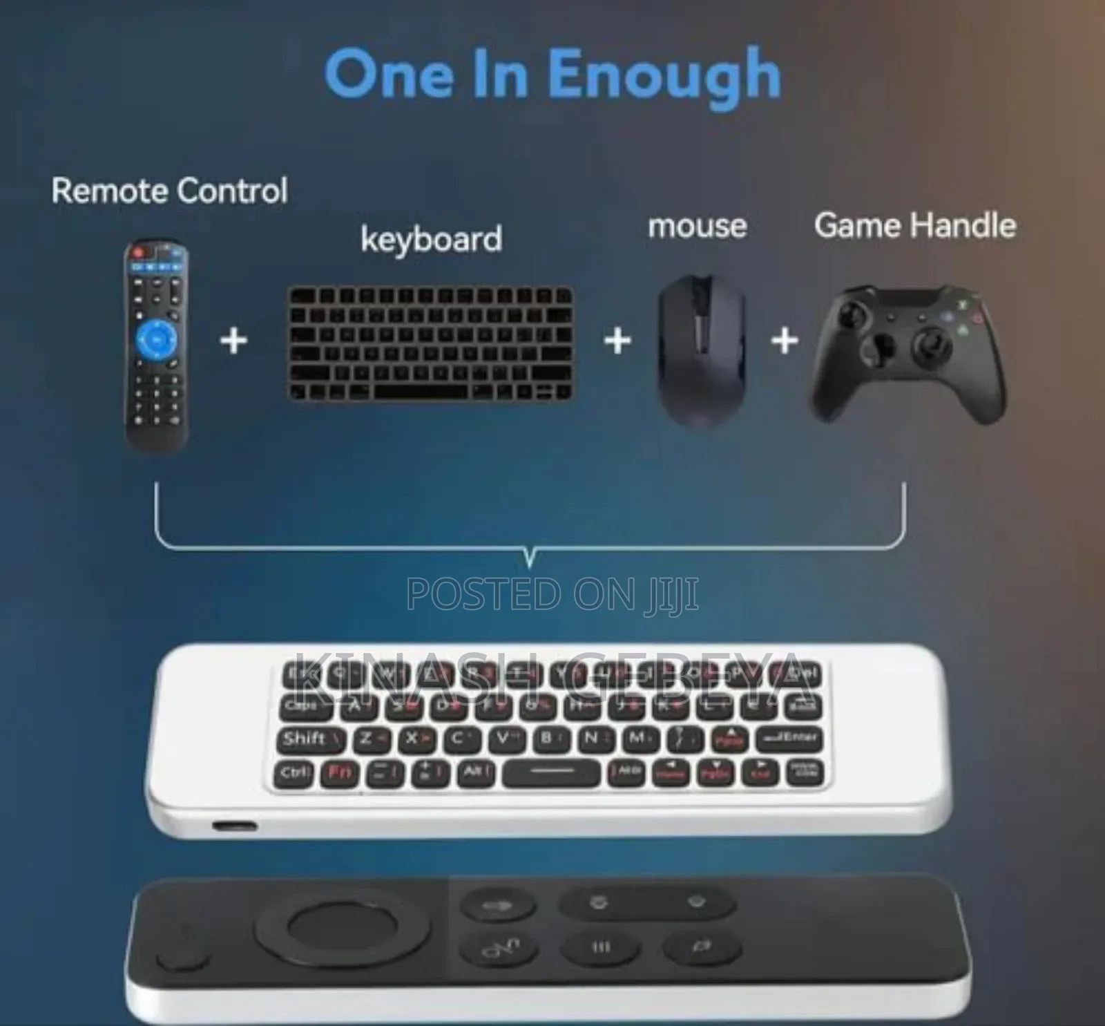 W3 Multifunctional Air Mouse Remote Control