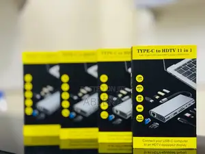 Type-c To Hdtv 11 In 1 Hub! Adapter