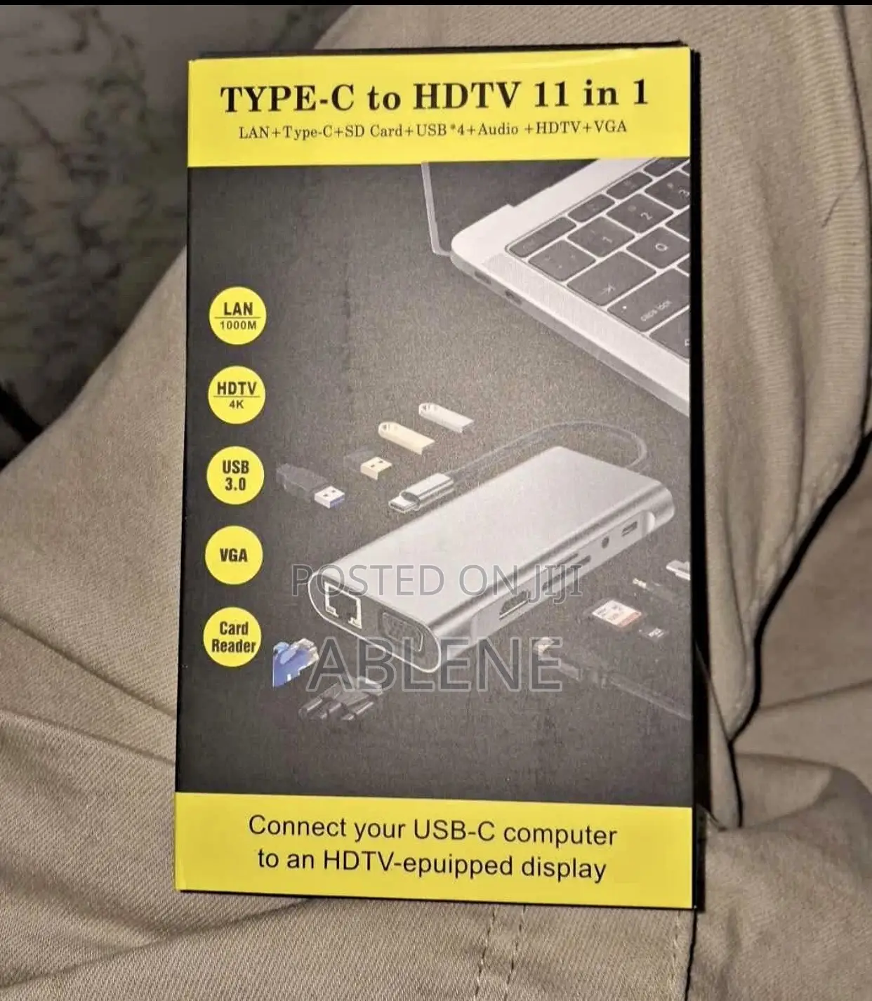 Type-c To Hdtv 11 In 1 Hub! Adapter