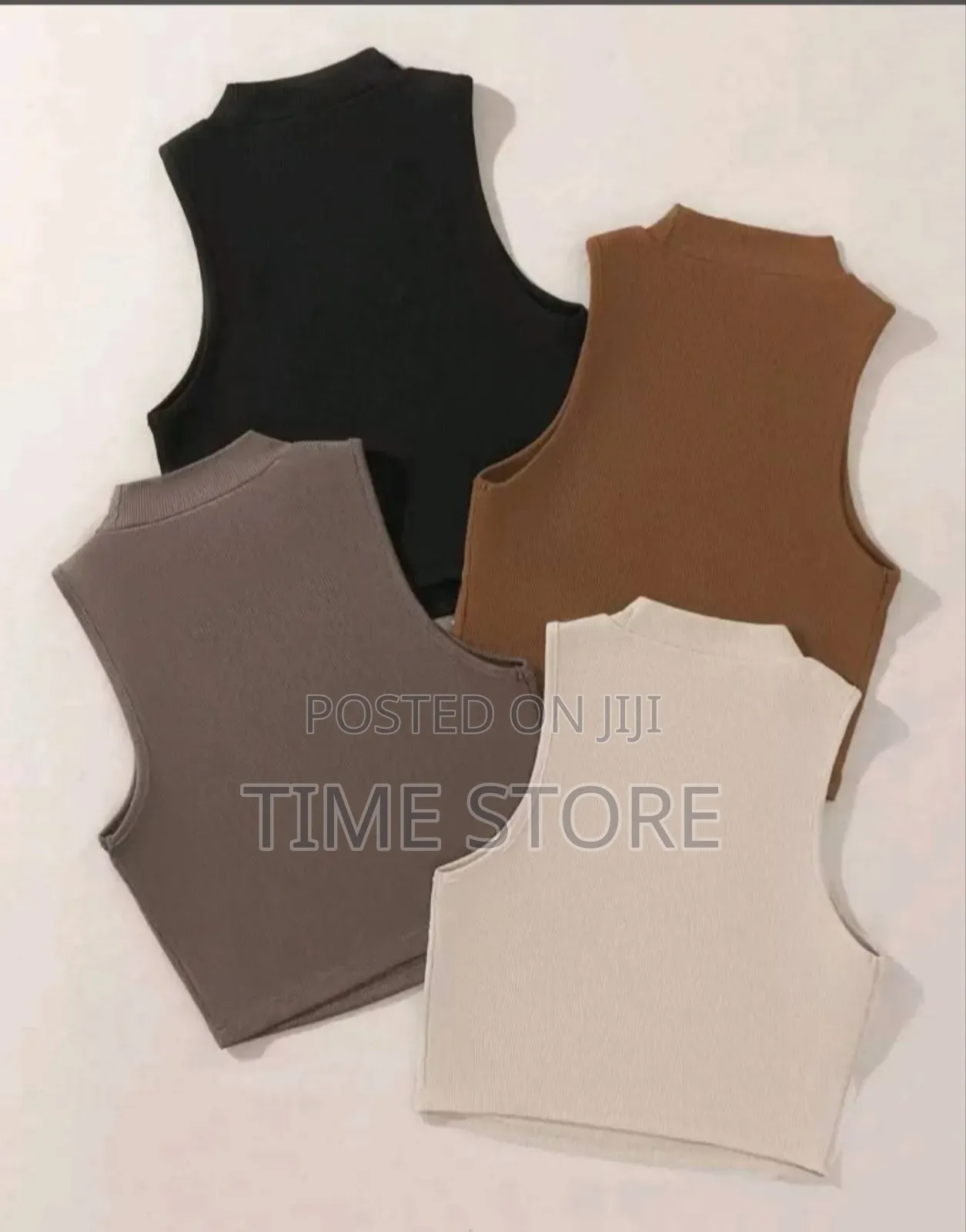 Shein Moosta 4pcs Solid Tank Top