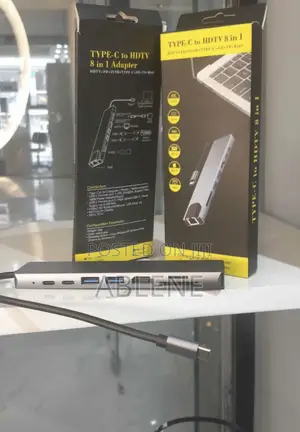 Photo - 8 in 1 Usb Type-C Hub Adapter