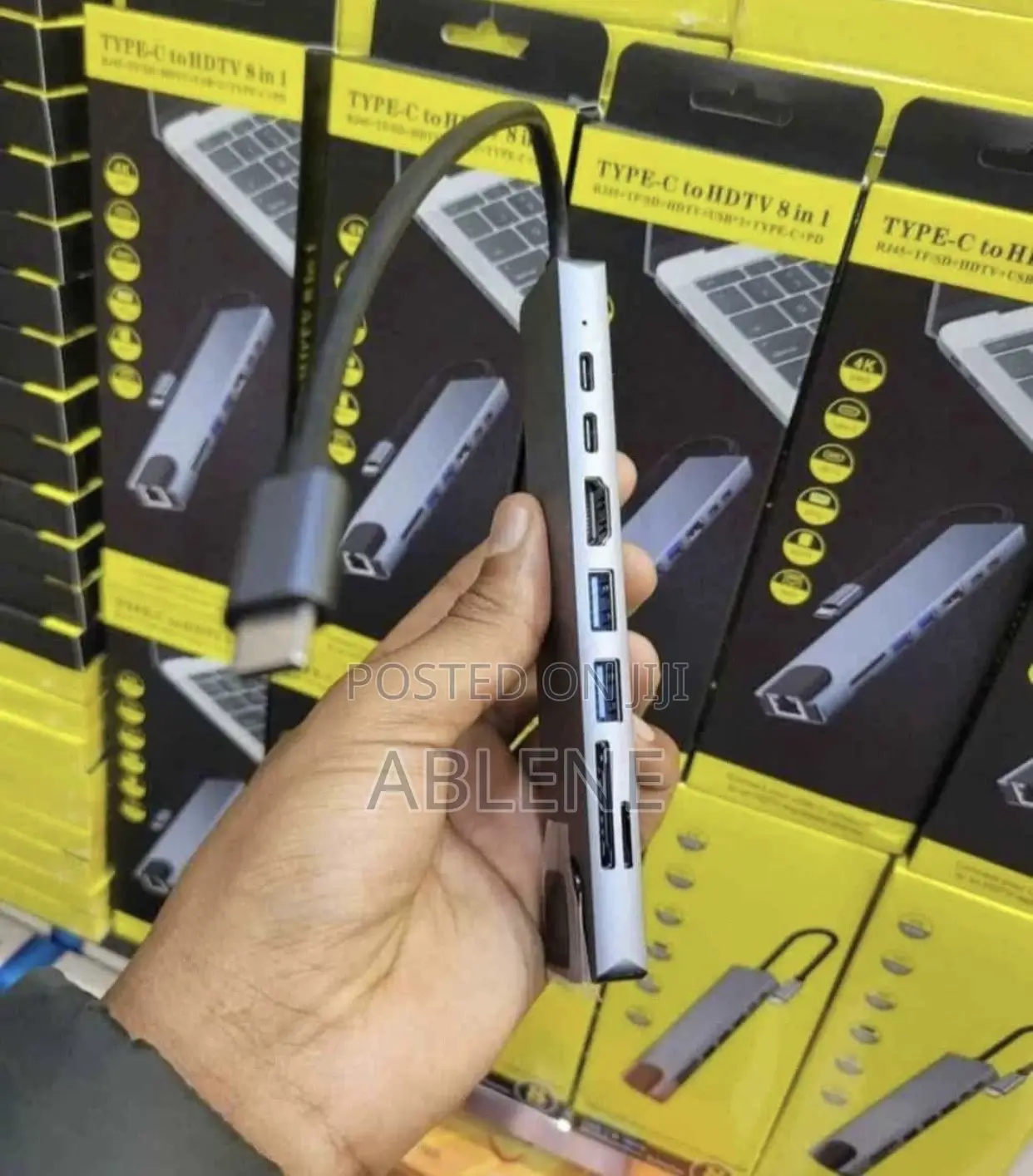 8 in 1 Usb Type-C Hub Adapter