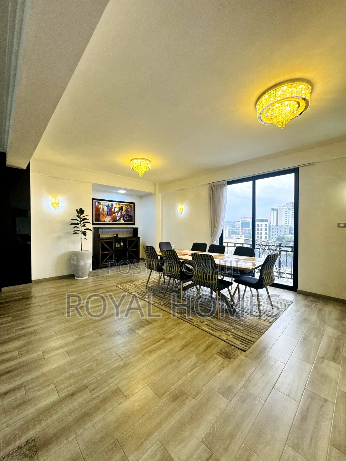 Furnished 4bdrm Penthouse in Bole for rent