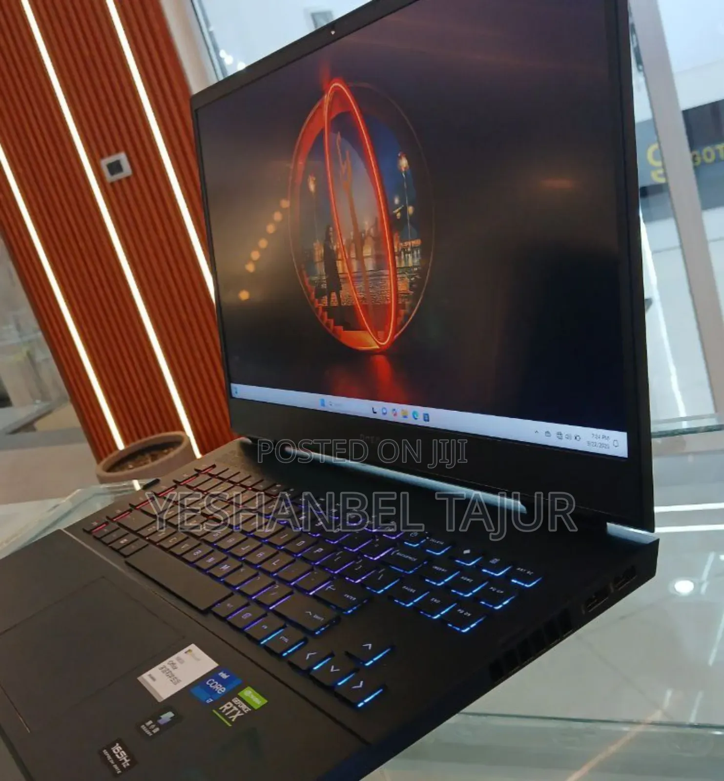 New Laptop HP Omen 17 16GB Intel Core I7 SSD 1T