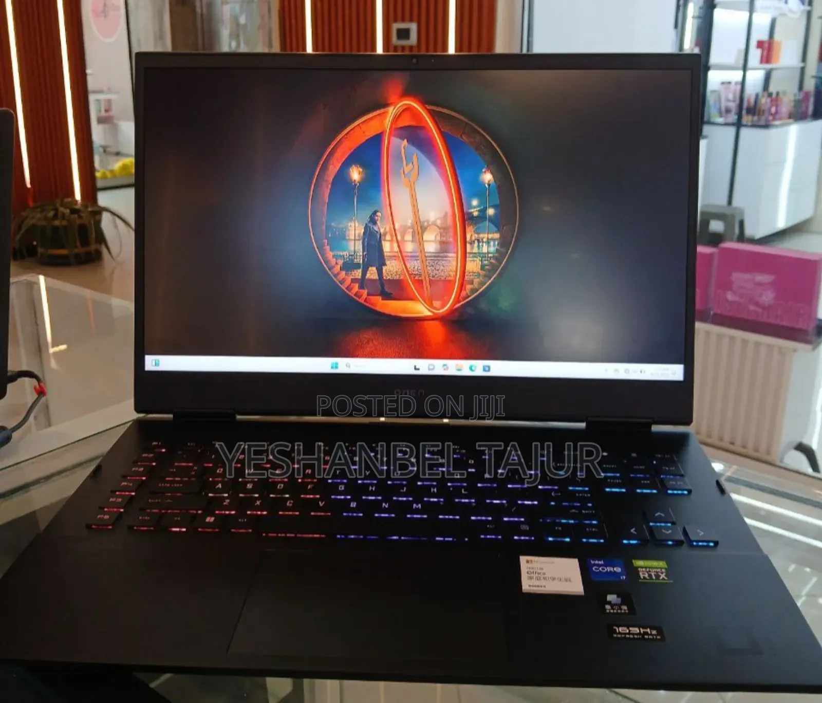 New Laptop HP Omen 17 16GB Intel Core I7 SSD 1T