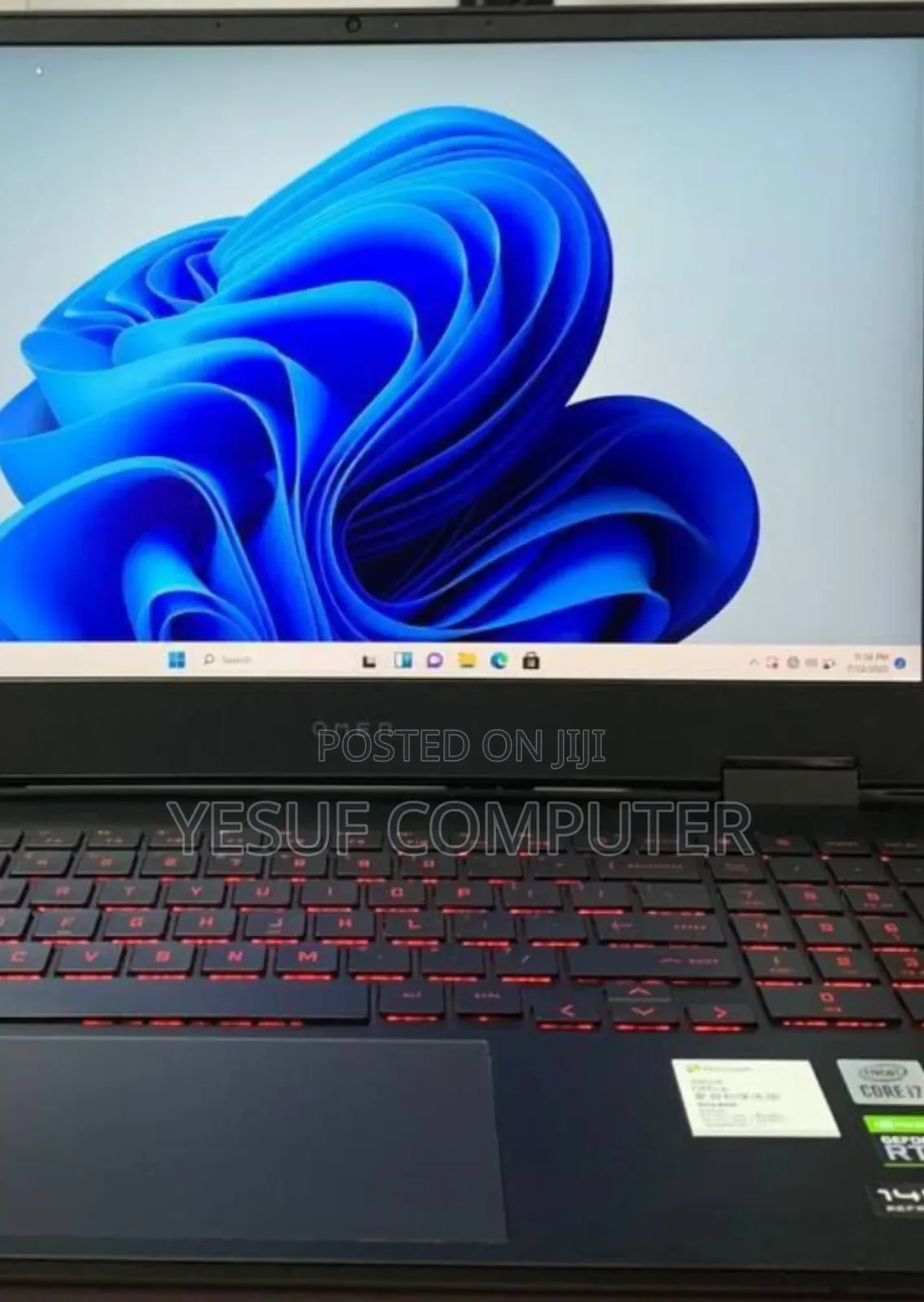 New Laptop HP Omen 15 16GB Intel Core I7 SSD 512GB