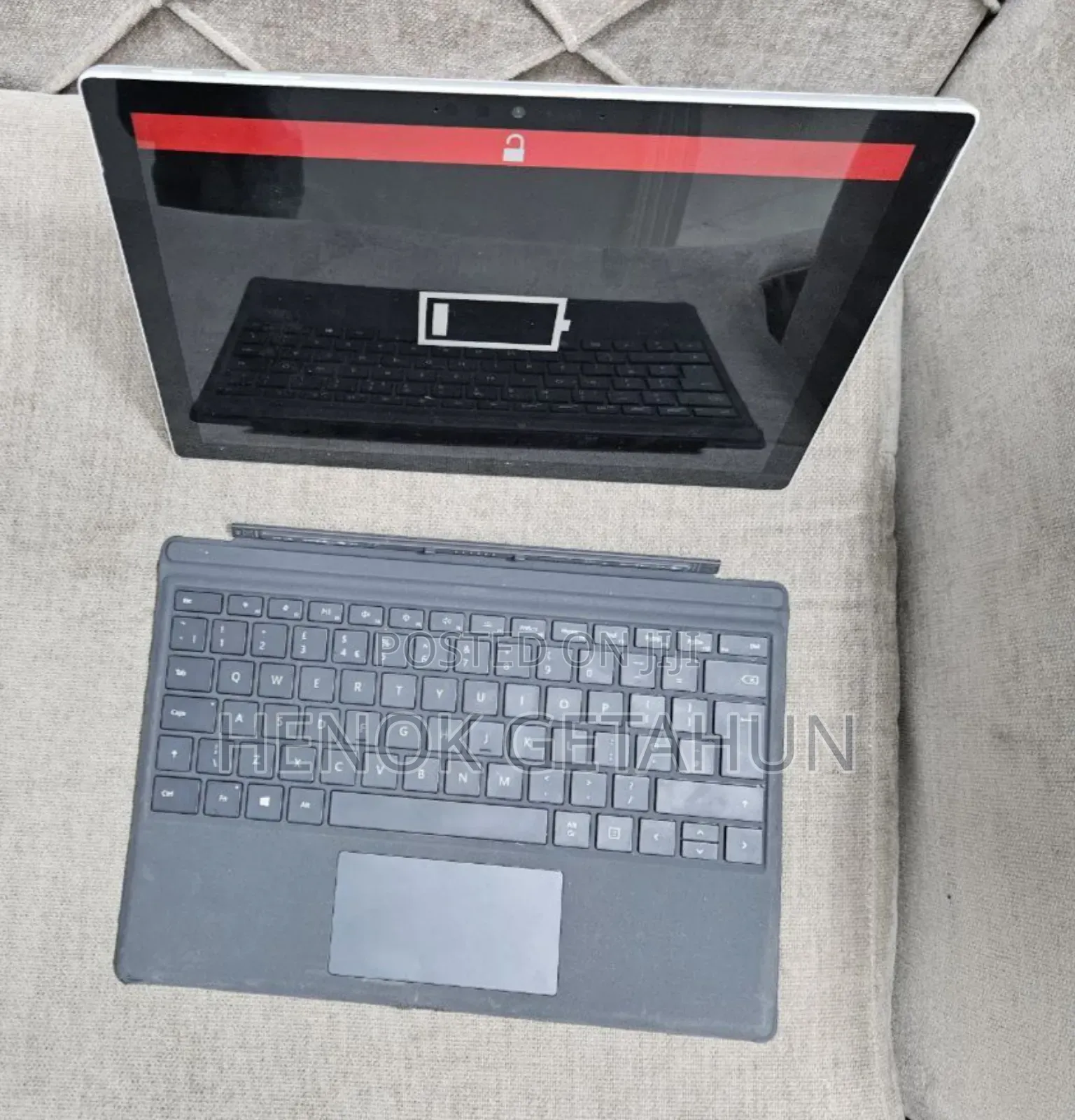 New Laptop Microsoft Surface Pro 6 8GB Intel Core I7 SSD 256GB