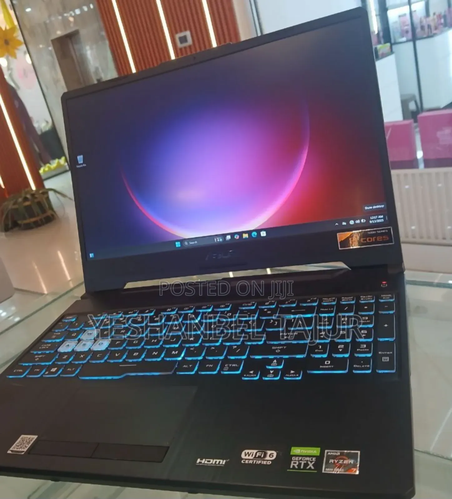 New Laptop Asus TUF Gaming A15 16GB AMD Ryzen 7 SSD 512GB