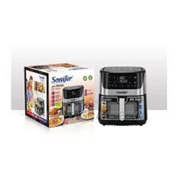 Sonifer Digital Air Fryer Sf-1034 Powerful 1700w, Large 8.5l