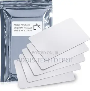 Blank NFC Card, Double Sided, Shape: Id Card Size