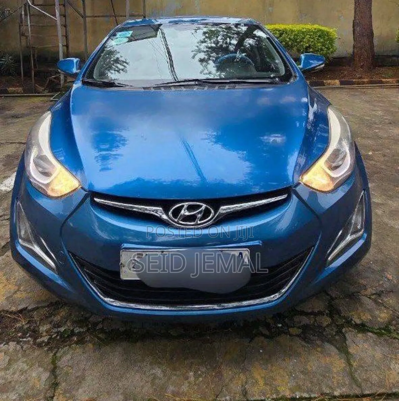 Hyundai Avante 2014 Blue