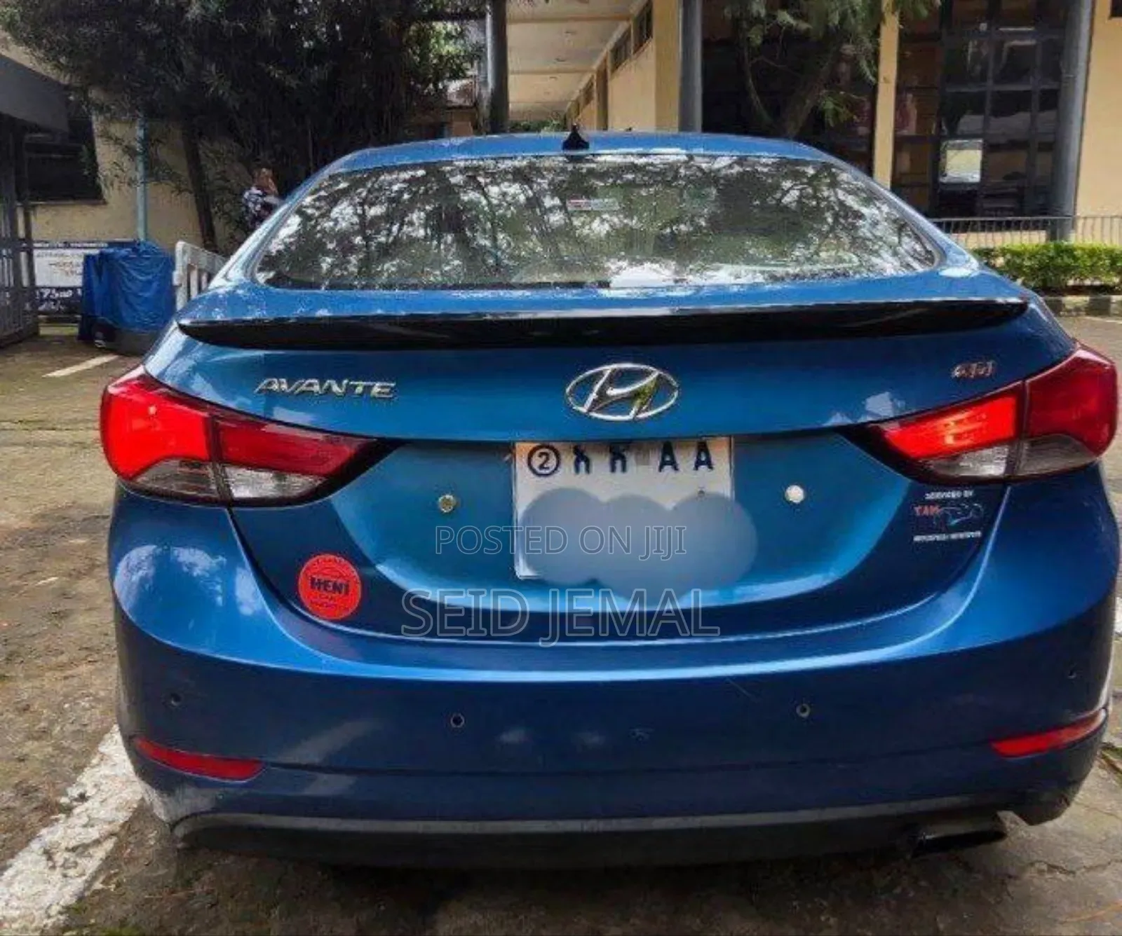 Hyundai Avante 2014 Blue