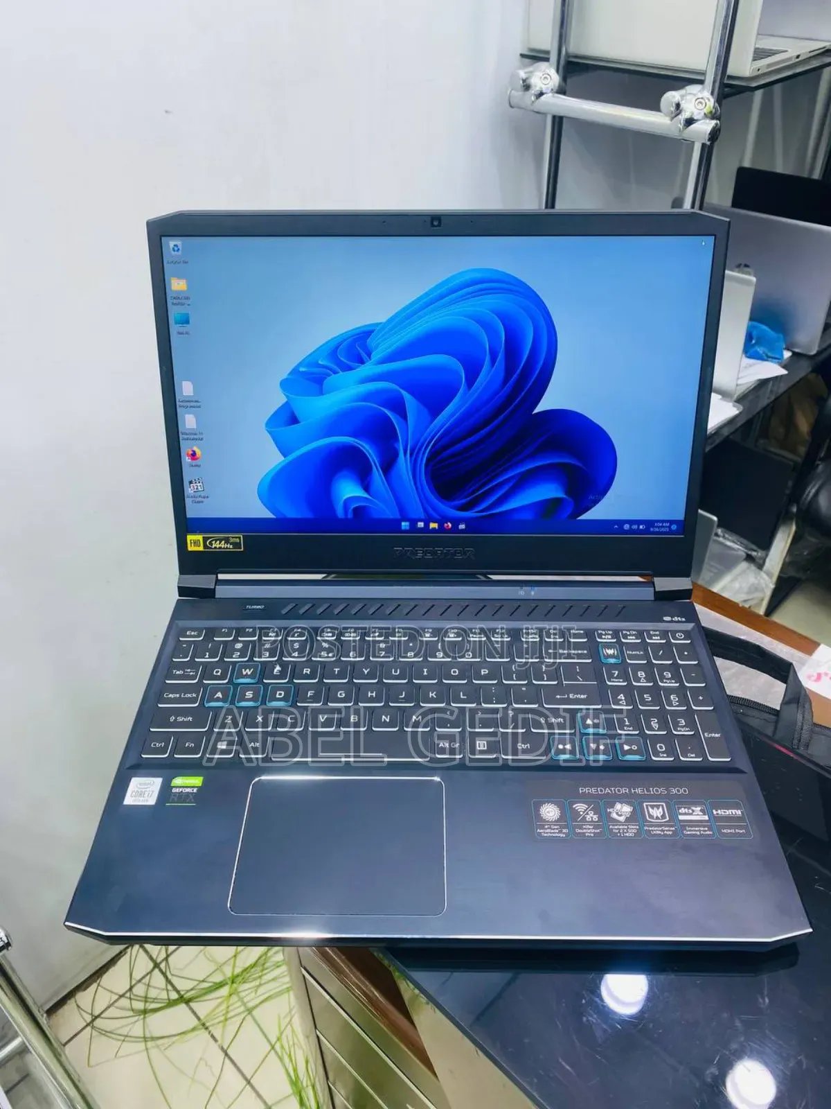 New Laptop Acer Predator Helios 300 16GB Intel Core I7 SSD 512GB