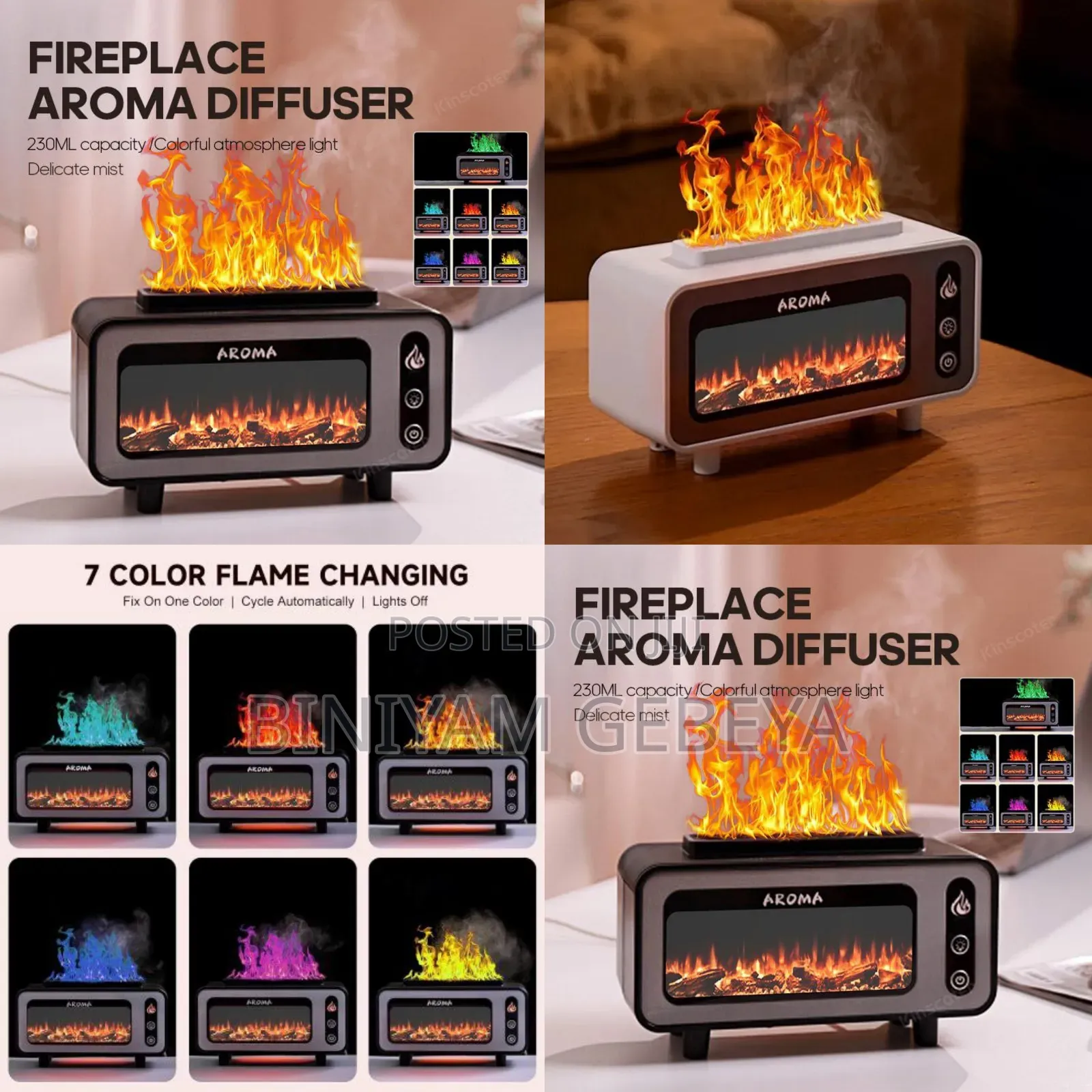 Original Vintage Fireplace Aroma Diffuser