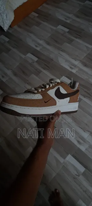 Brown And White Airforce