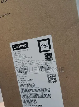 New Laptop Lenovo Yoga Book 9i 16GB Intel Core Ultra 7 SSD 1T