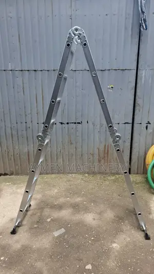 Multipurpose Aluminium Ladder 4meter ተጣጣፊ መሰላል