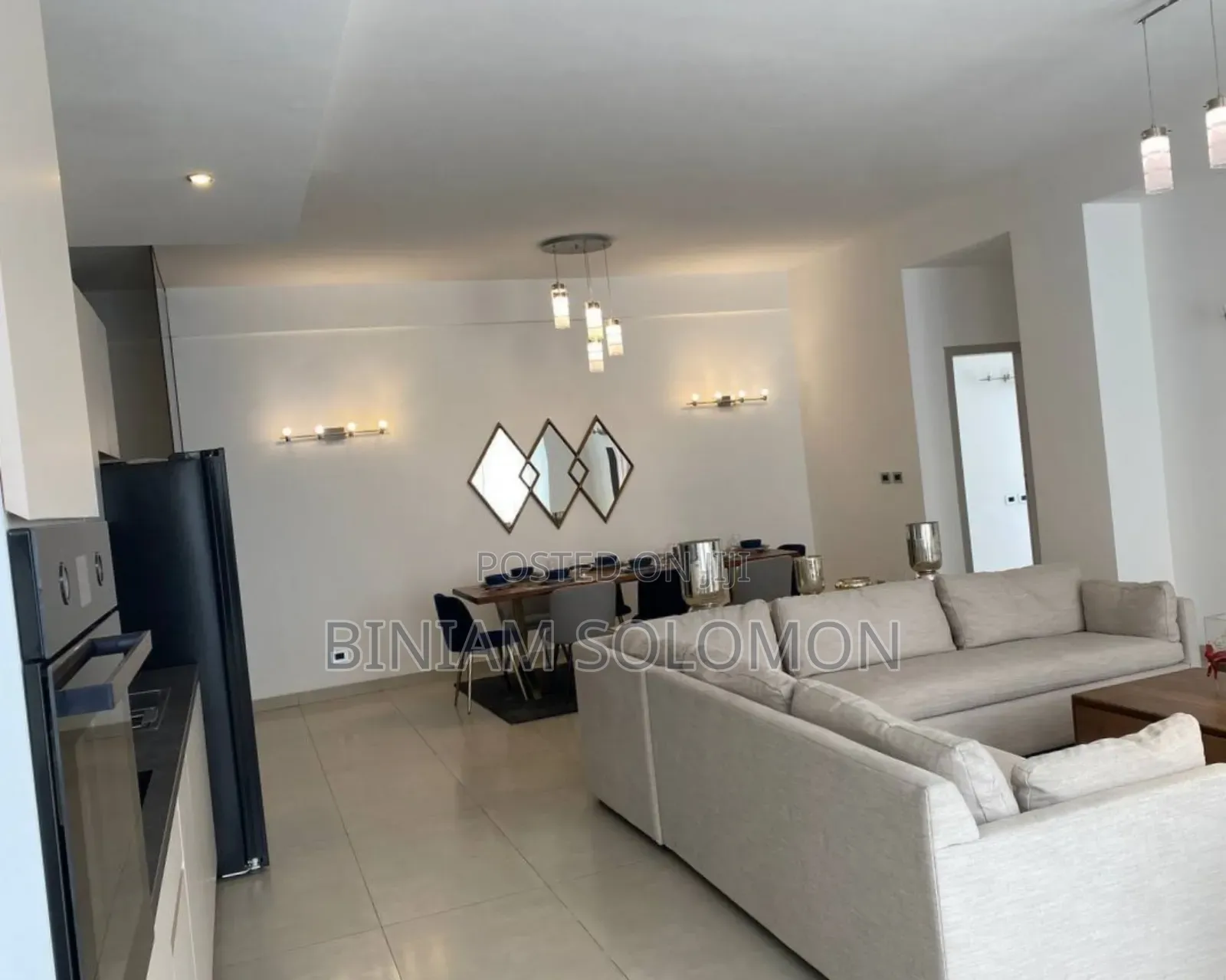 Furnished 3bdrm Apartment in Bole for sale