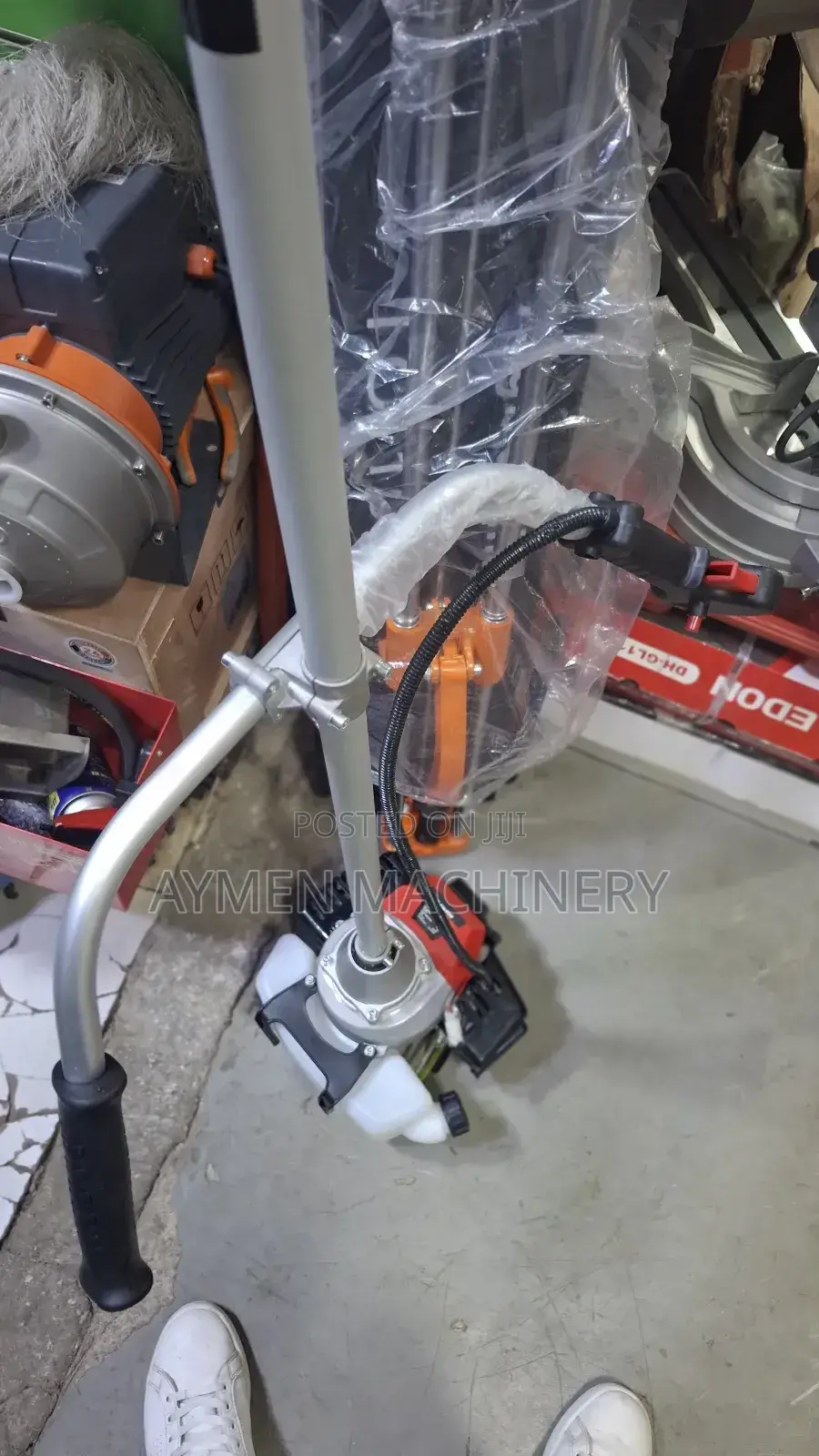 Edon Gasoline Trimmer ለሳር ለጤፍ ለአረም ማጨጃ ይሆናል