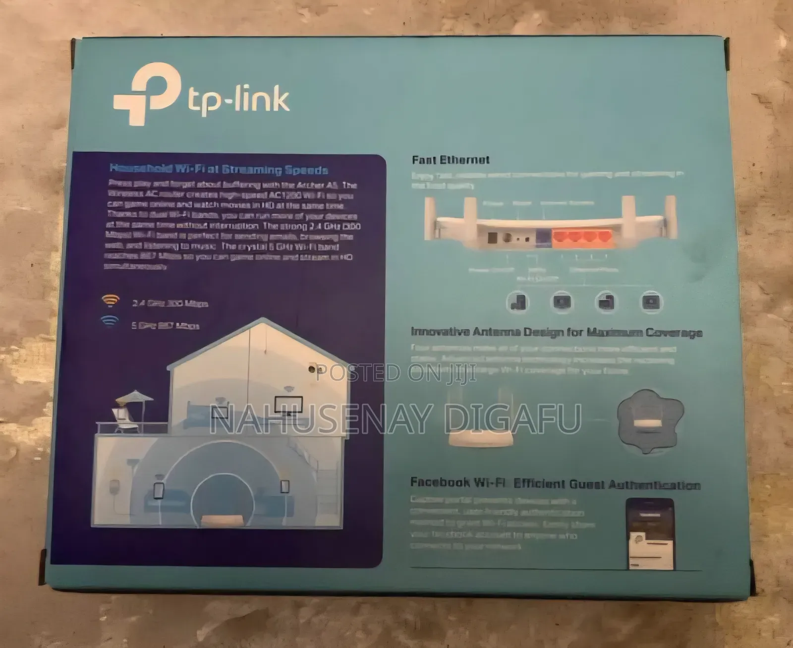 Tplink Ac 1200wifi Router