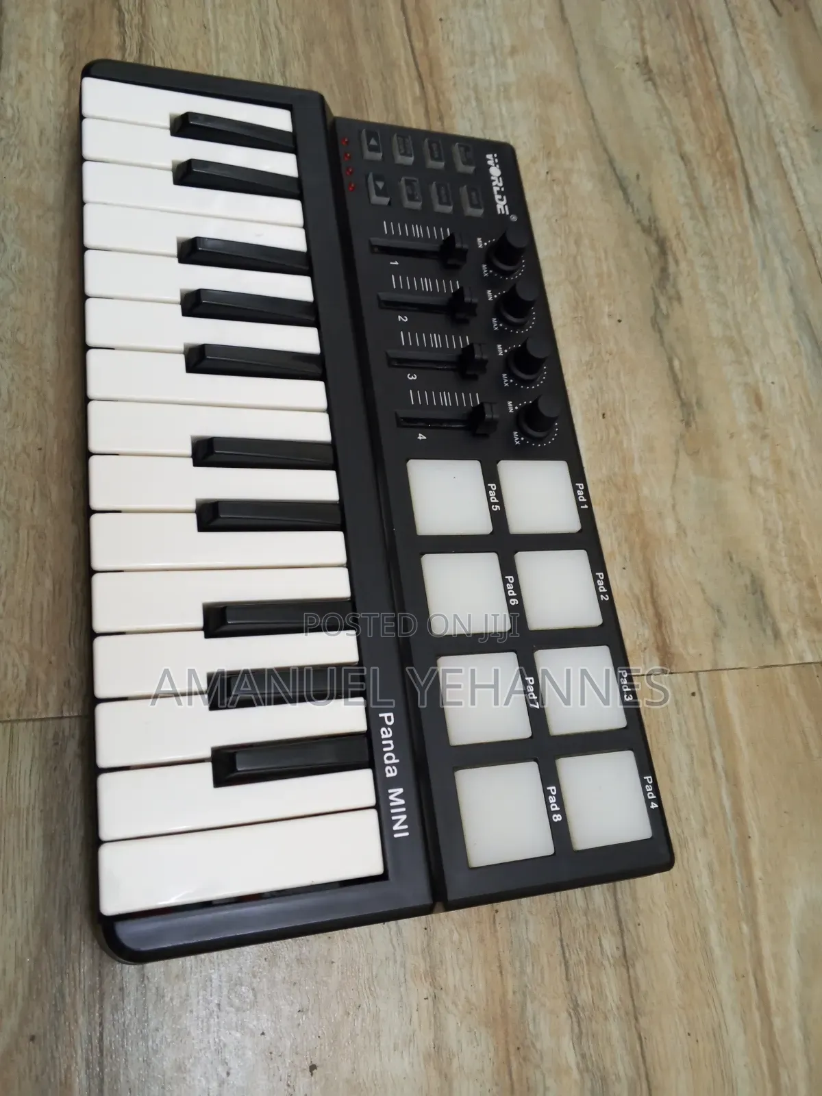 World Panda Mini Midi Studio Keyboard Piano