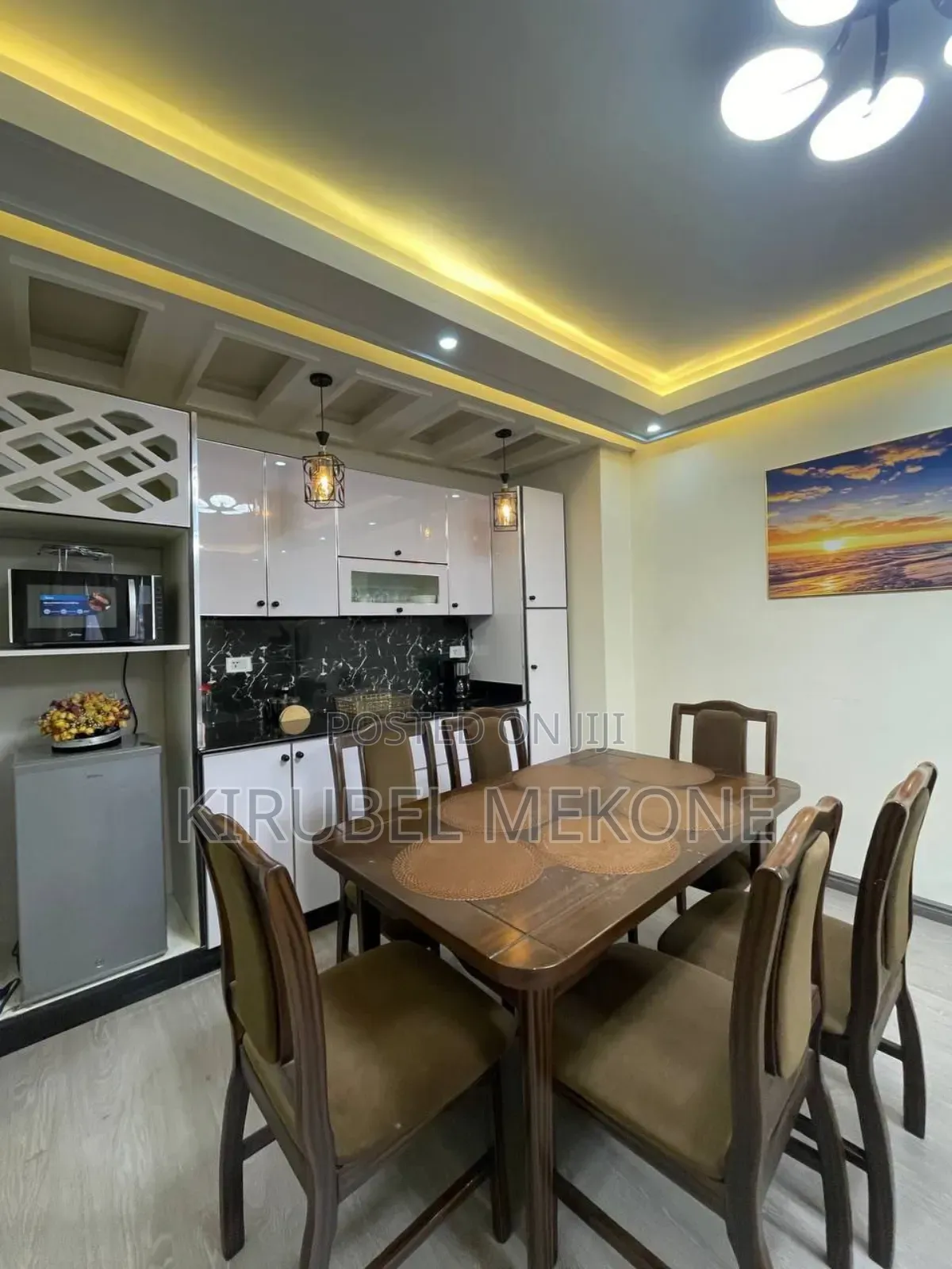 Furnished 3bdrm Apartment in Bole for rent