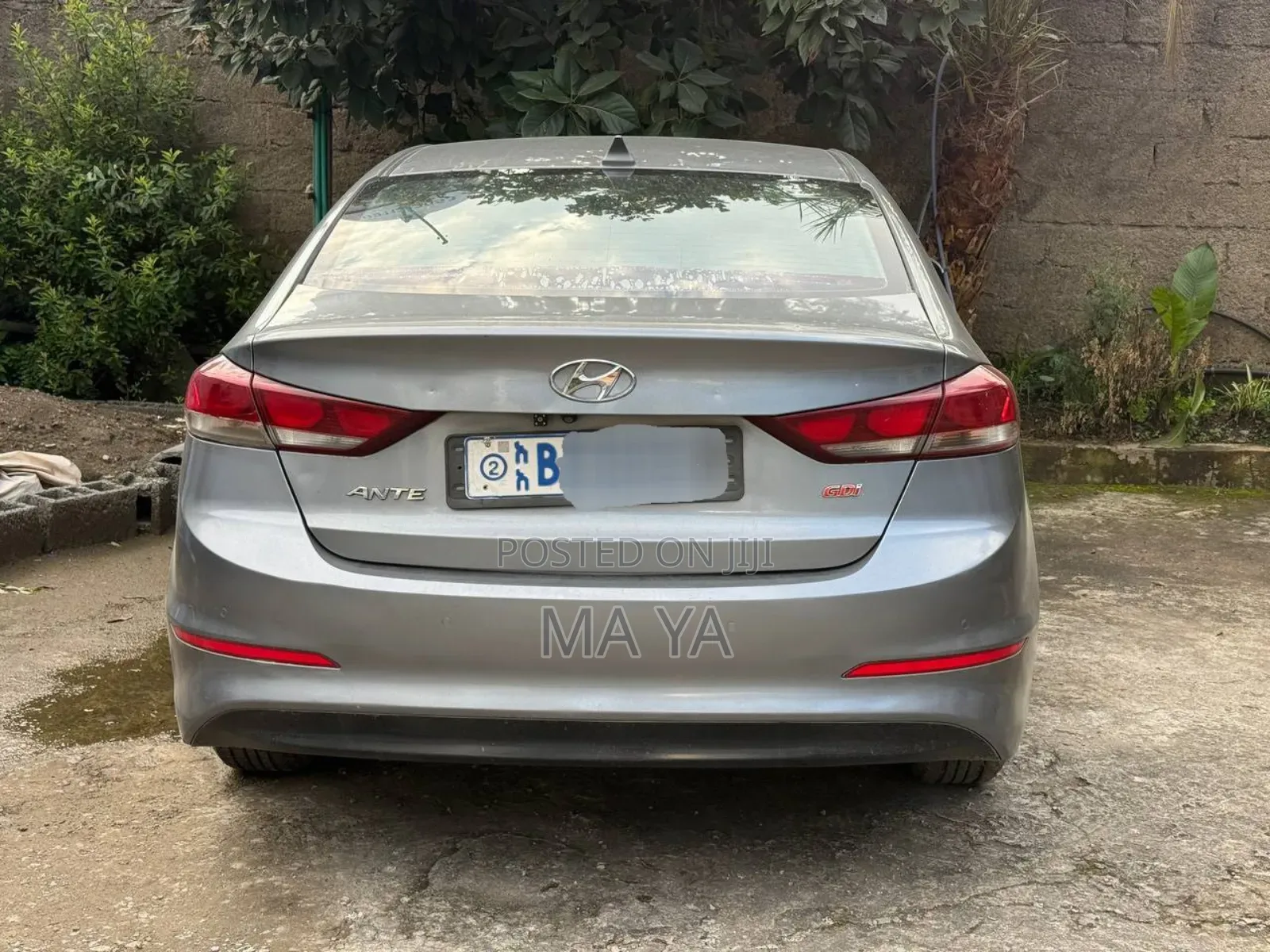 Hyundai Avante 2017 Gray