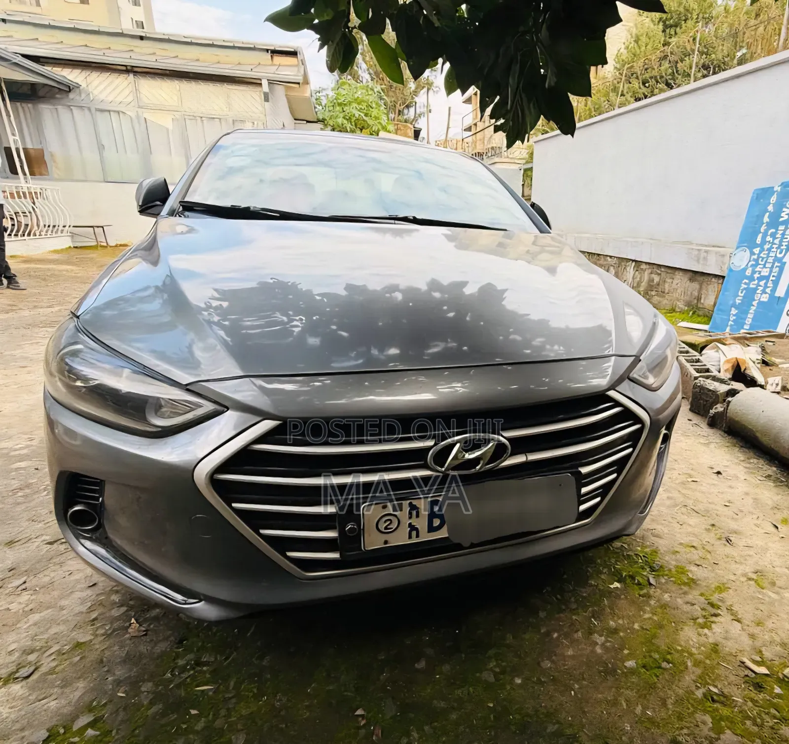 Hyundai Avante 2017 Gray