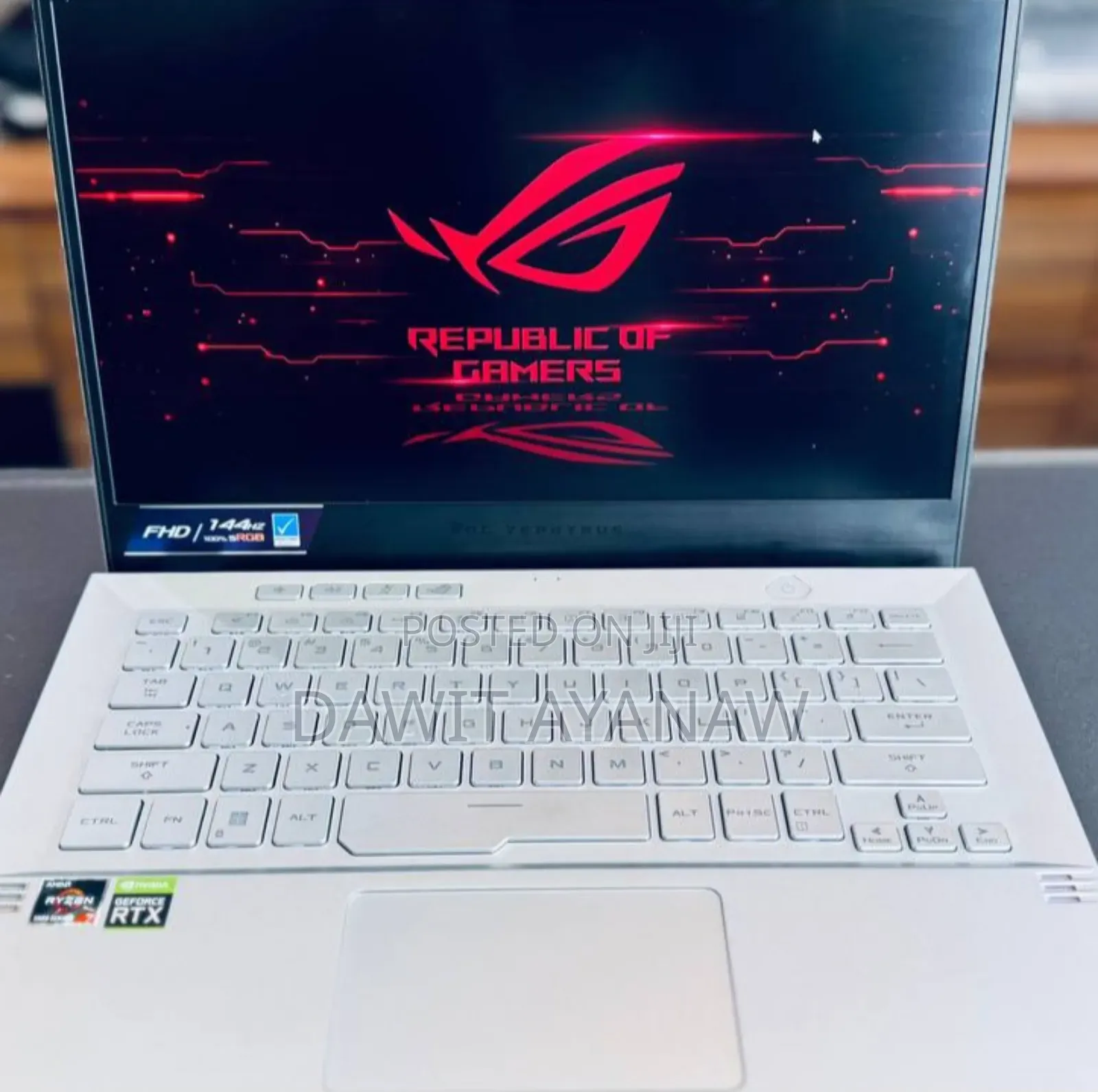 New Laptop Asus ROG Zephyrus G15 16GB AMD Ryzen 7 SSD 1T