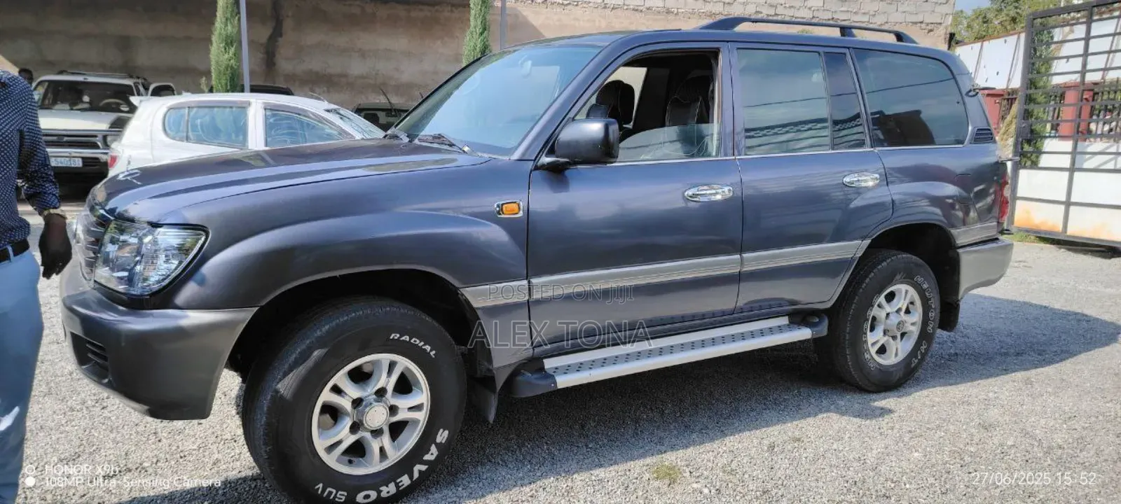 Toyota Land Cruiser 2007 Gray