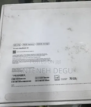 New Laptop Apple MacBook Air 2025 M4 13-Inch 16GB Apple M4 SSD 256GB