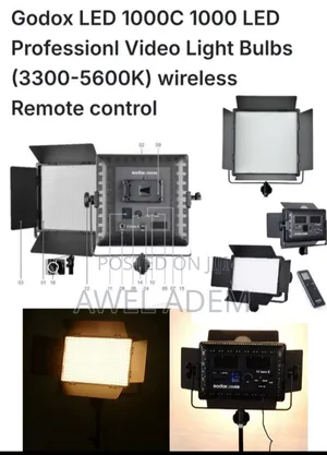 Godox Led1000c 3300- Led Video Light Godox Led500c 3300