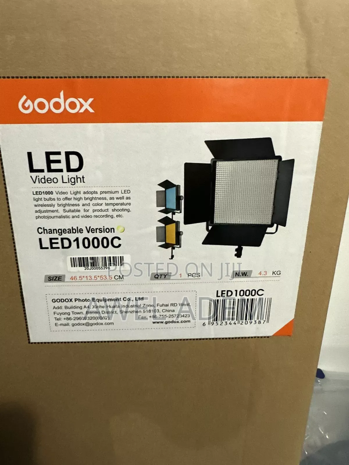 Godox Led1000c 3300- Led Video Light Godox Led500c 3300