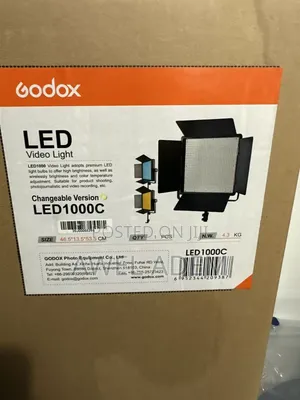 Godox Led1000c 3300- Led Video Light Godox Led500c 3300