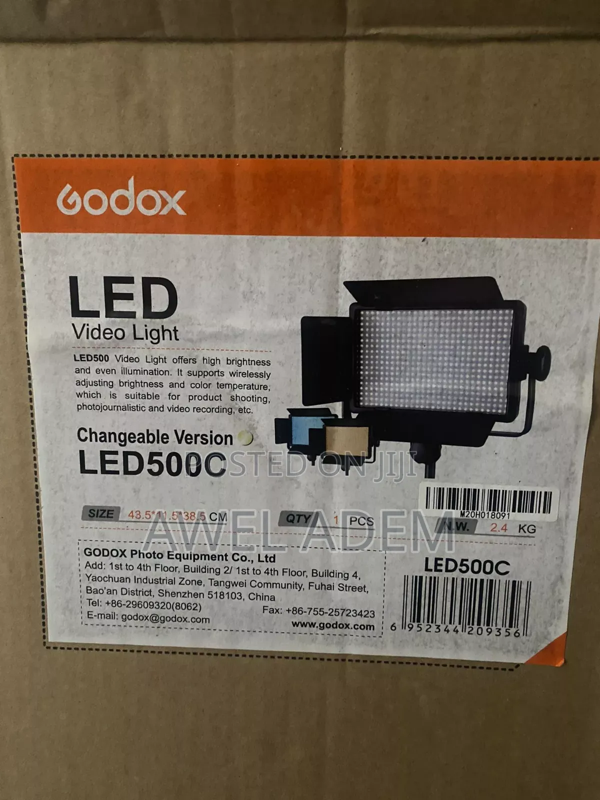 Godox Led1000c 3300- Led Video Light Godox Led500c 3300