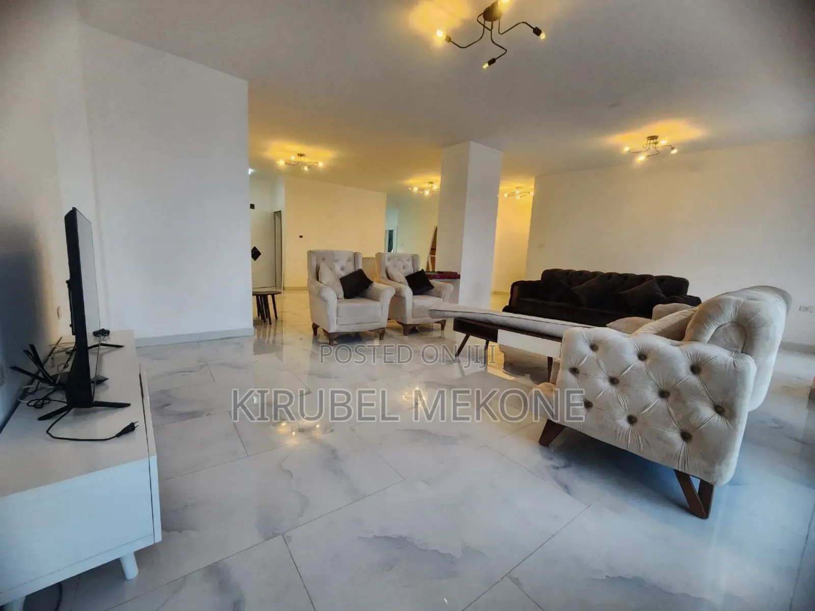 Furnished 3bdrm Apartment in Bole for rent