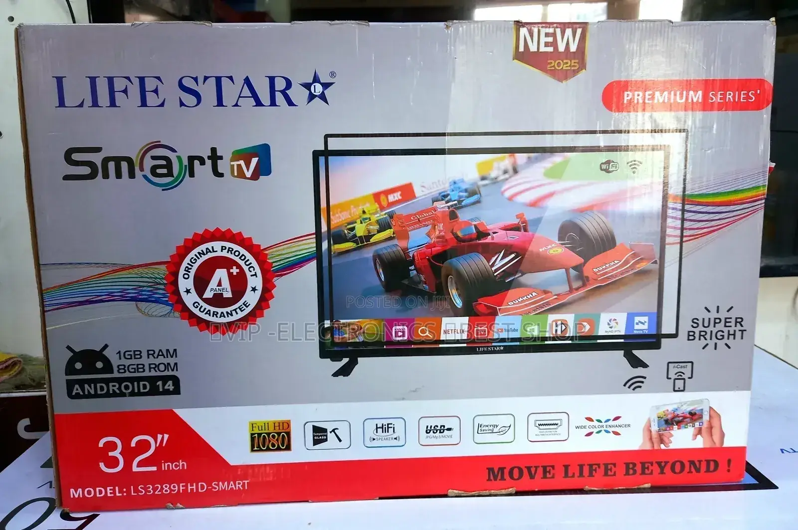 Lifesta 32 Inch Tv Smart Android 14.0 New 2025 Tv