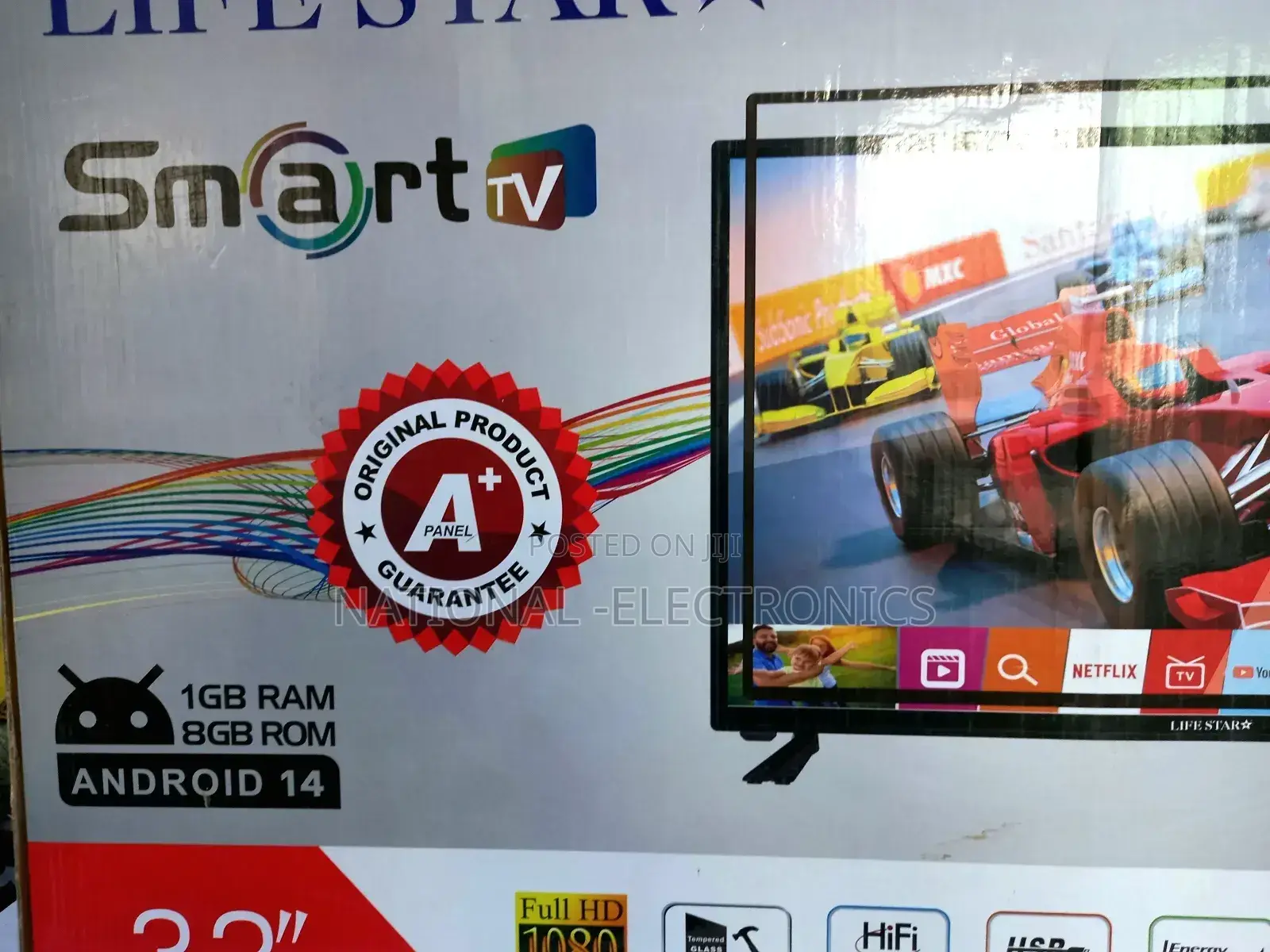 Lifesta 32 Inch Tv Smart Android 14.0 New 2025 Tv
