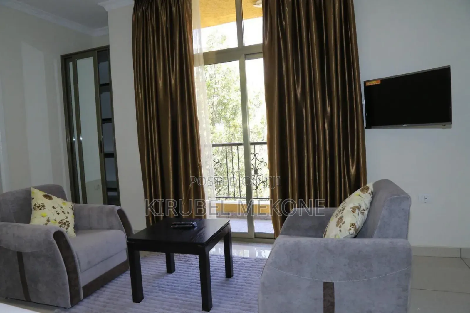 Furnished 1bdrm Apartment in Bole for rent