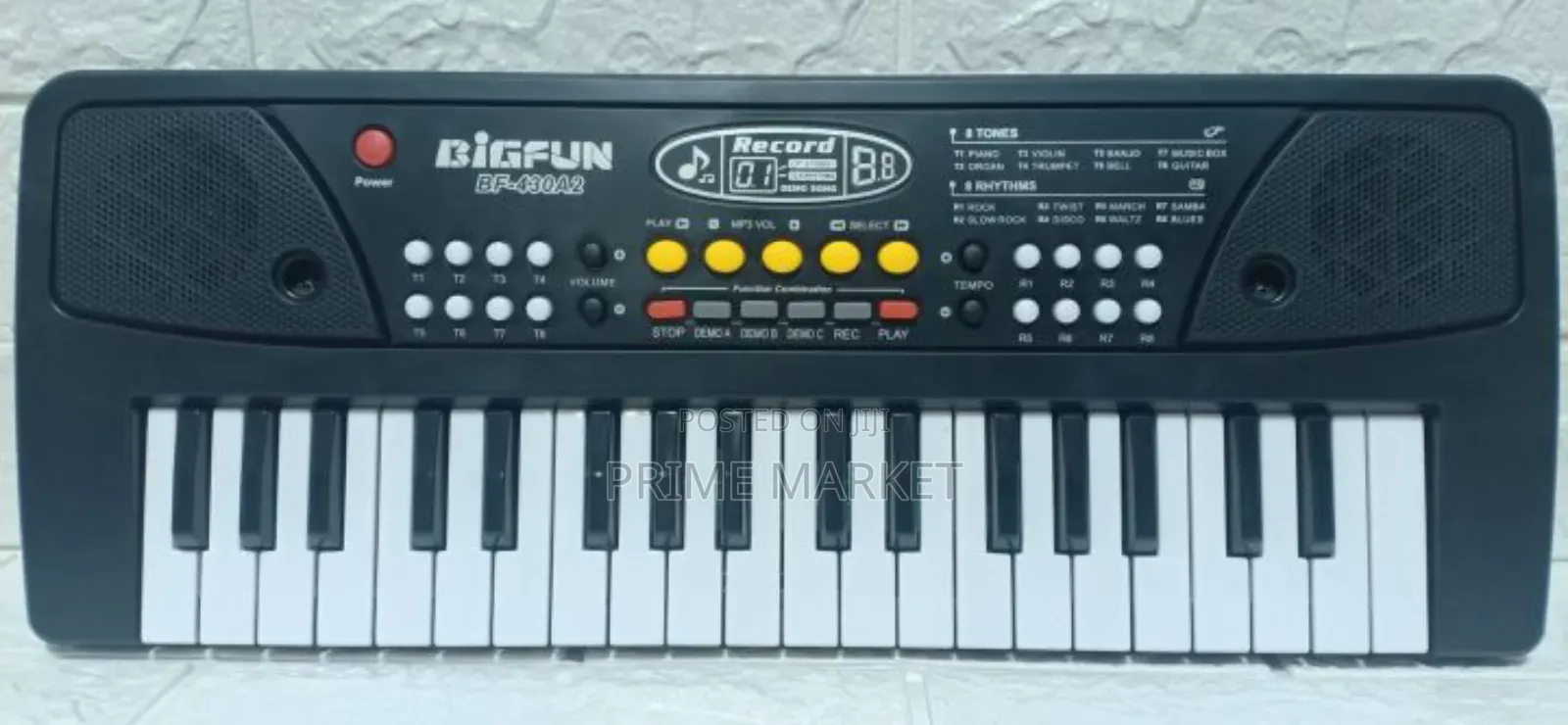 የልጆች ፒያኖ ከማይክሮፎን ጋር [ ባለ 37-ቁልፍ Bigfun Bf-430a2 ]