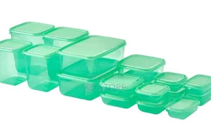 Ikea Food Container, Set of 17, Transparent
