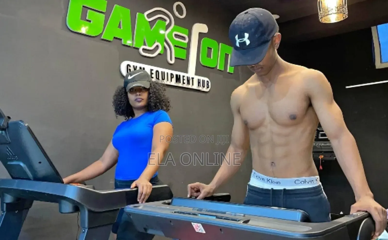 Running Machine for Fitness Workout ሪቡክ መሮጫ