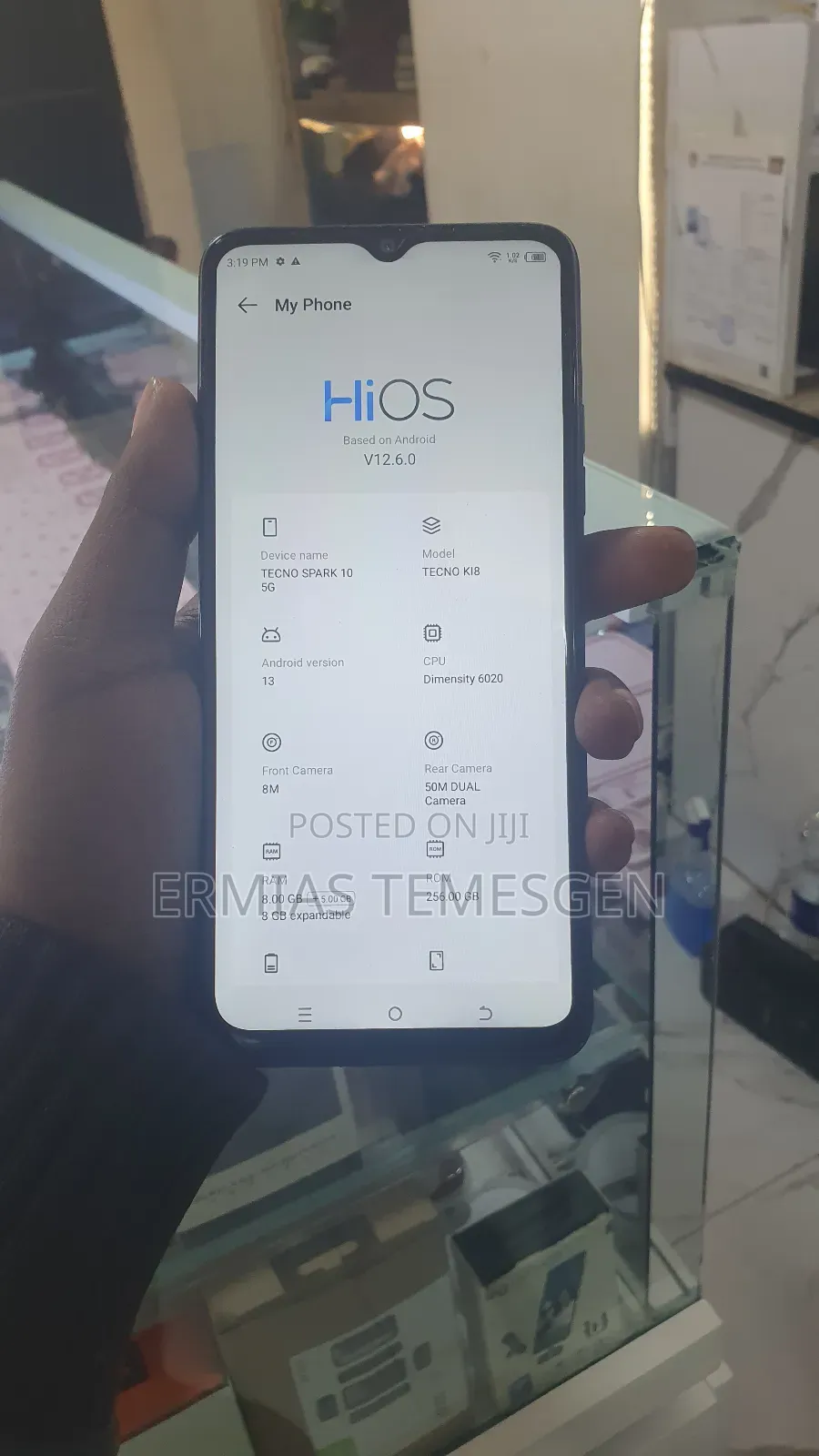 Tecno Spark 10 5G 256 GB Black