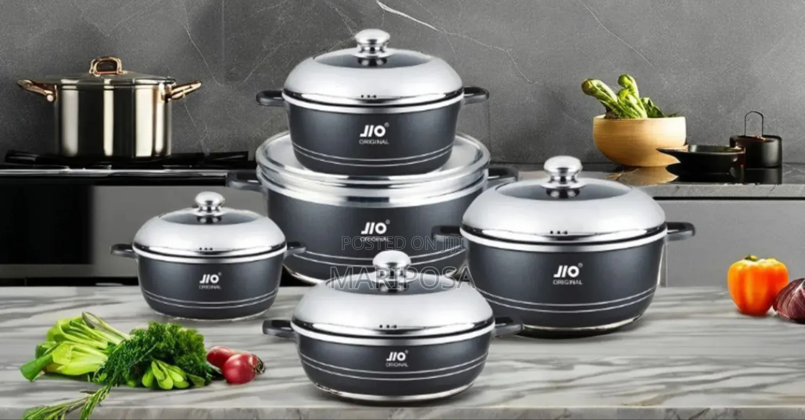 Jio Granite Cookware Set